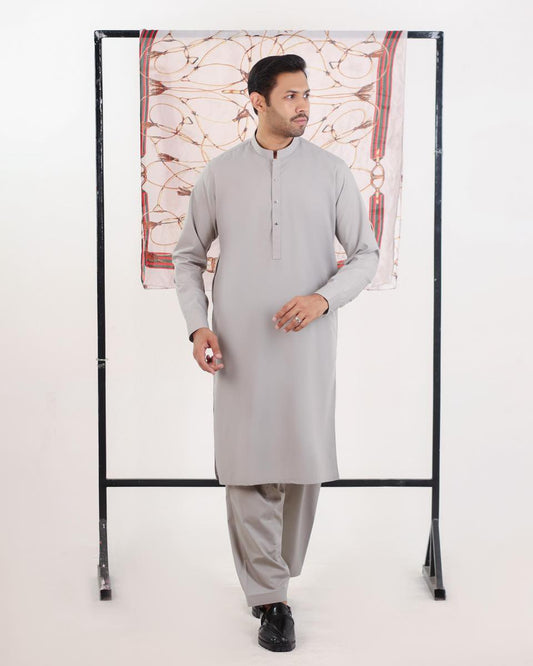 Classic Light Grey Suit