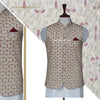 Mehroon waistcoat
