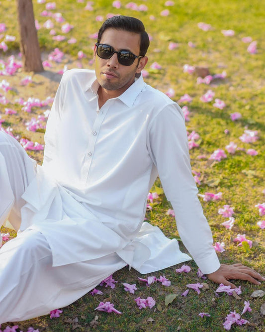 Classic White Suit
