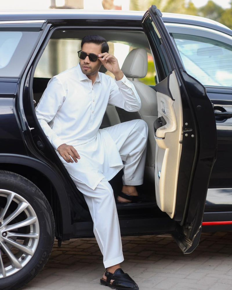 Classic White Suit
