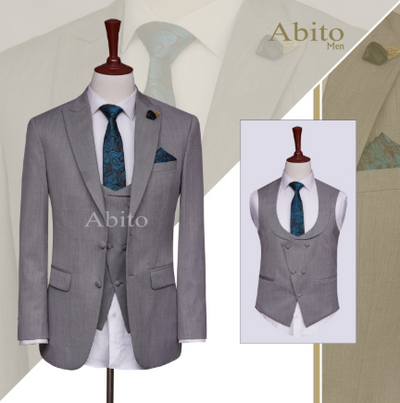 Light grey suit