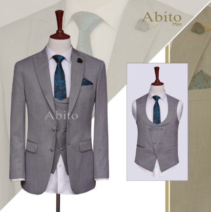 Light grey suit