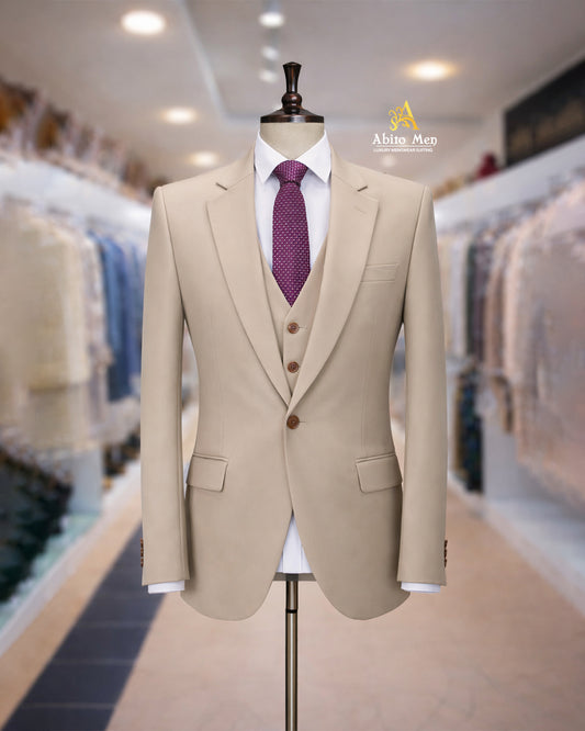 Light brown 3 Piece suit