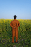 Royal Rust Embroidered Kurta Pajama
