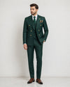 Emerald Green Double Breasted Suit