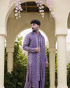 Lavender Embroidered Kurta Shalwar
