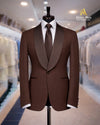 Chocolate Brown Tuxedo