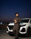 Chocolate Brown Kurta Shalwar