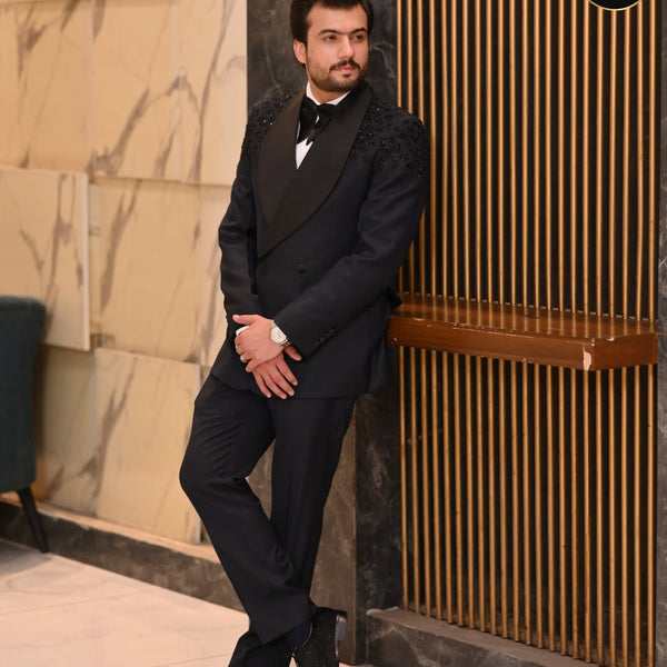 Noir Royale Black Tuxedo for Men
