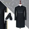 Black sherwani