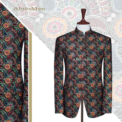 Embroidered Malti prince coat