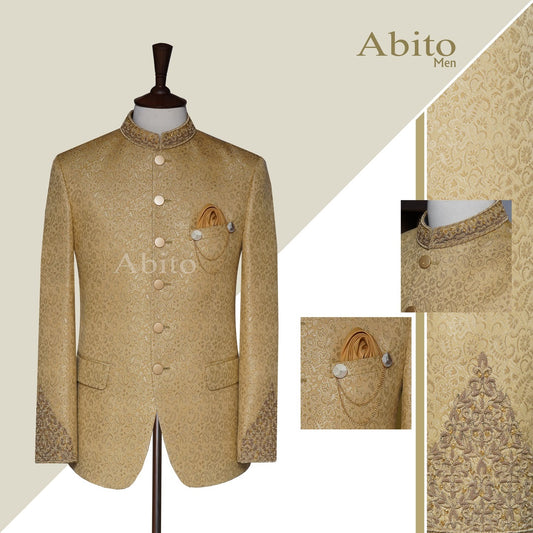 prince coat with beautiful embellishment