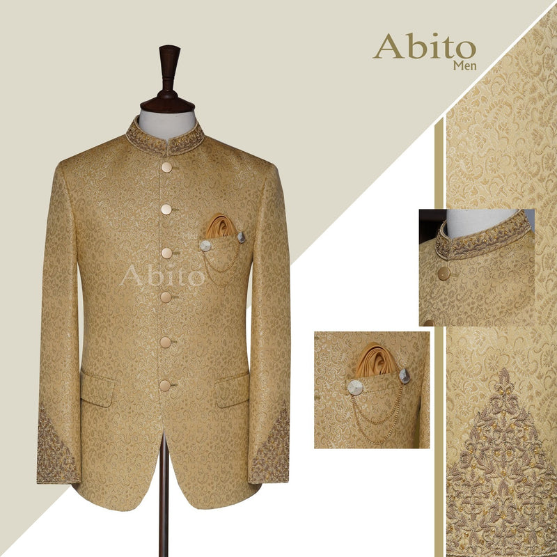 prince coat with beautiful embellishment