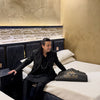Luxury Black Embroidered Prince Coat