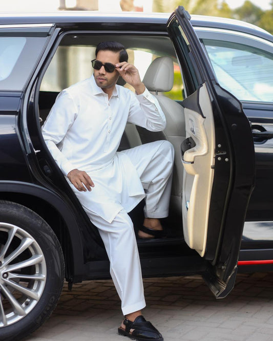 Classic White Suit