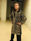 Black & Gold Embroidered Sherwani